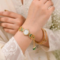 Boho Bracelet Watch for Women – Gold-Plated Tassel