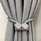 Magnetic Curtain Tieback – Pearl Bead Rope Holder