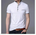Men's Cotton Slim-Fit T-Shirt – White