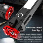 8-in-1 Rechargeable LED Torch – Portable Flashlight