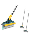 2-in-1 Floor Scrub Brush with Wiper