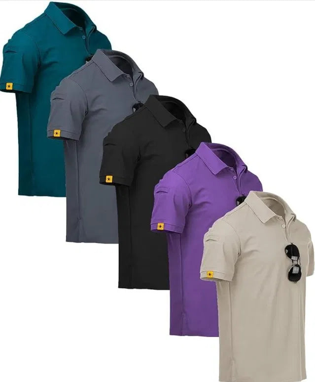 Men's Polo T-Shirts – Pack of 5